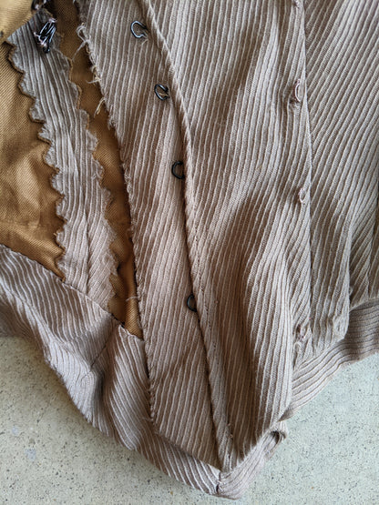 1890s Dusty Rose Dress