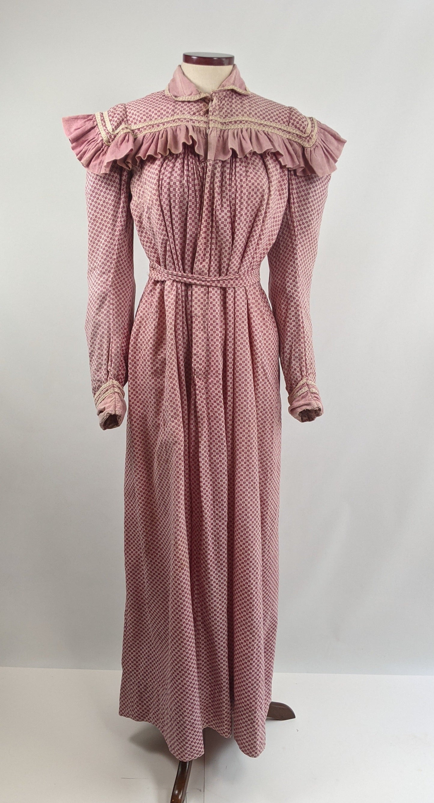 Turn of the Century Wrapper Dress
