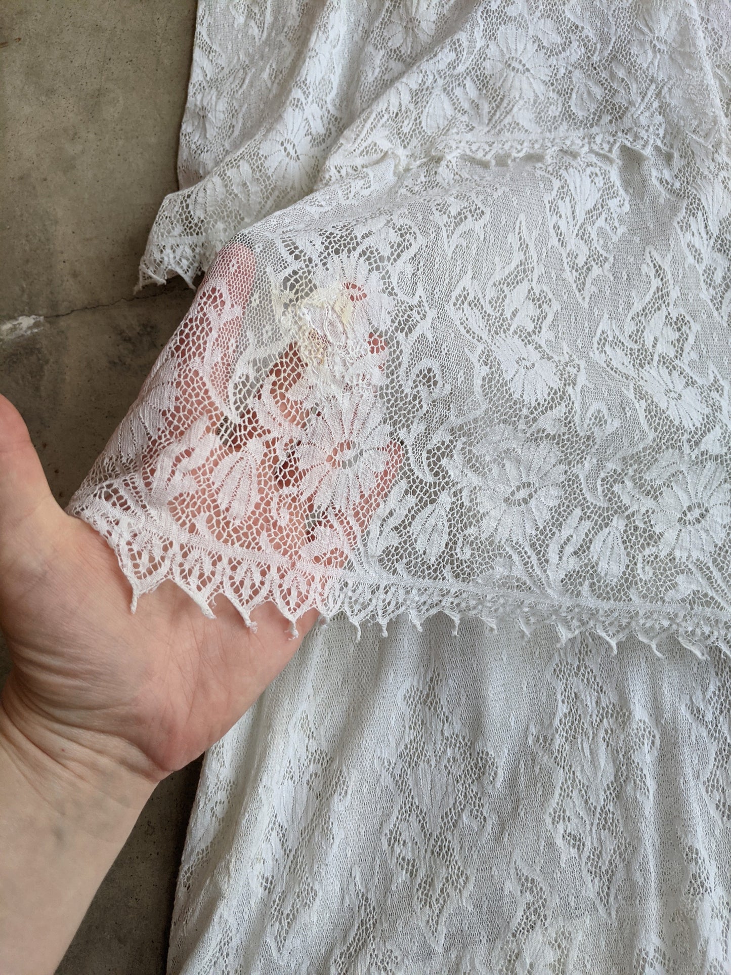 1910s Lace Dress