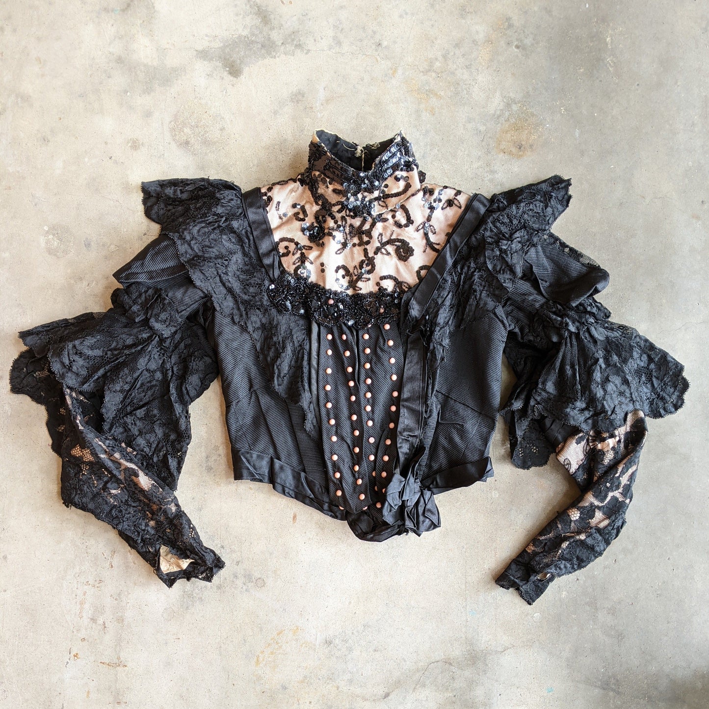 1900s Sequined Bodice