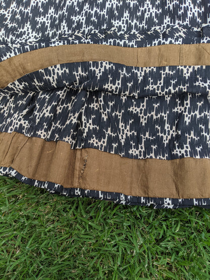 C. 1899 to Early 1900s Cotton Wrapper Dress