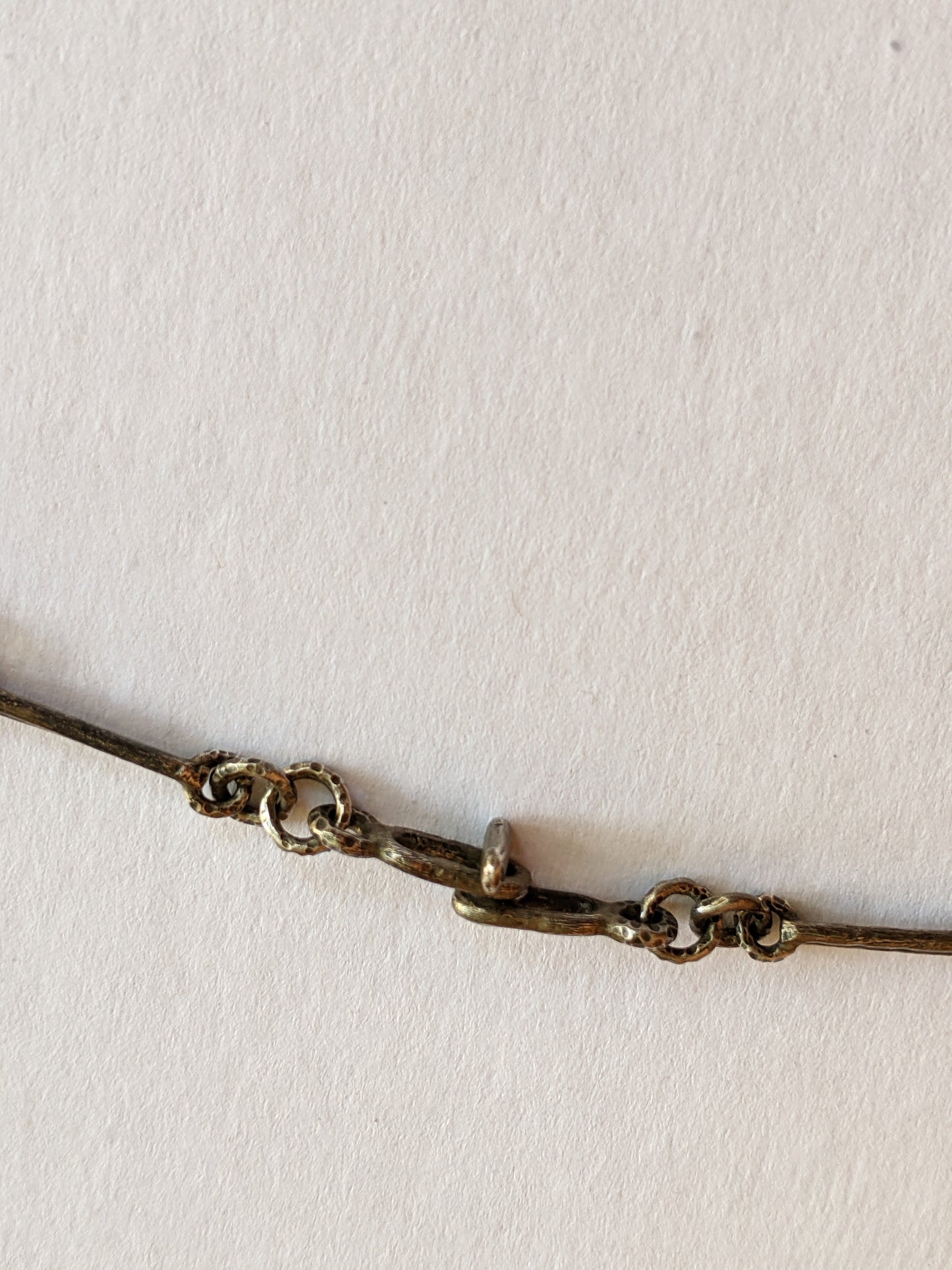 Victorian Silver Owl Necklace