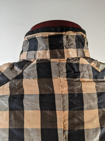 c. 1870s Silk Taffeta Check Bodice | Study + Display