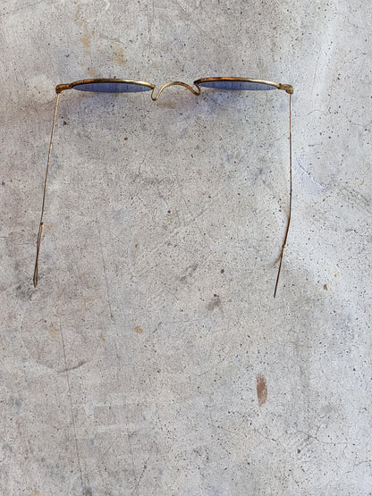 c. 1890s-1900s Blue Tinted Glasses