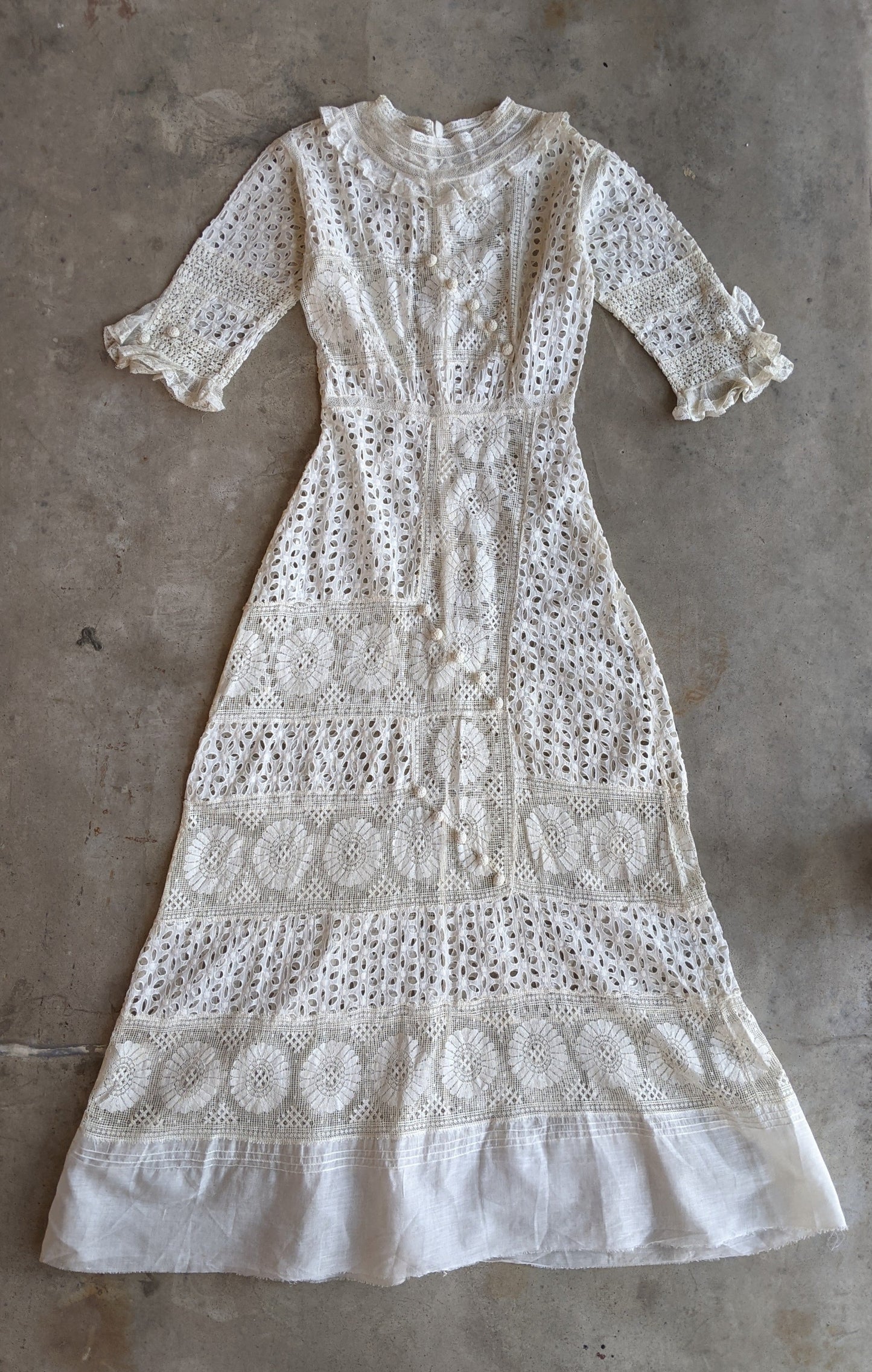 c. 1911-1912 Cotton Lingerie Dress
