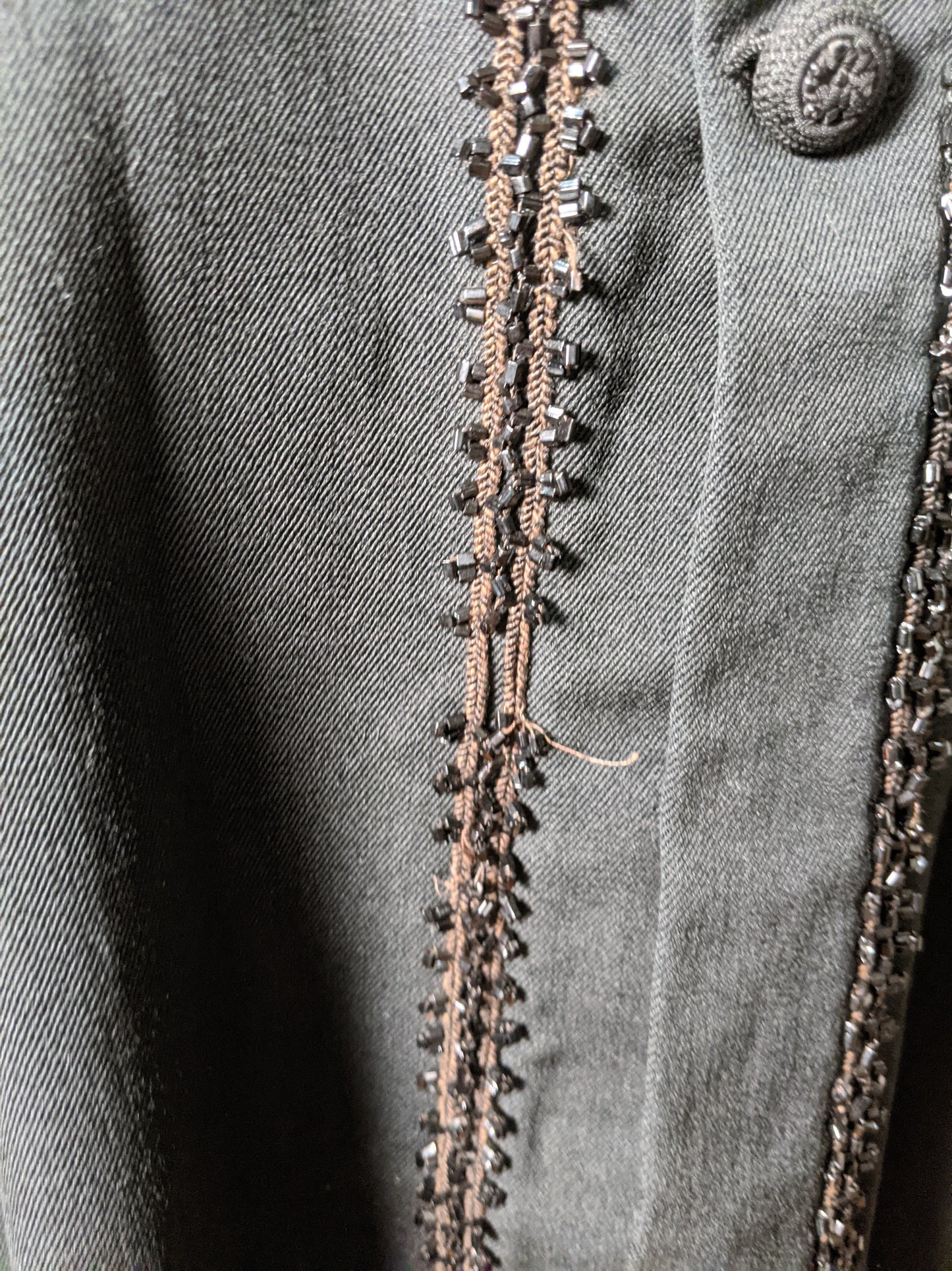 c. 1870s-1880s Beaded Mantle