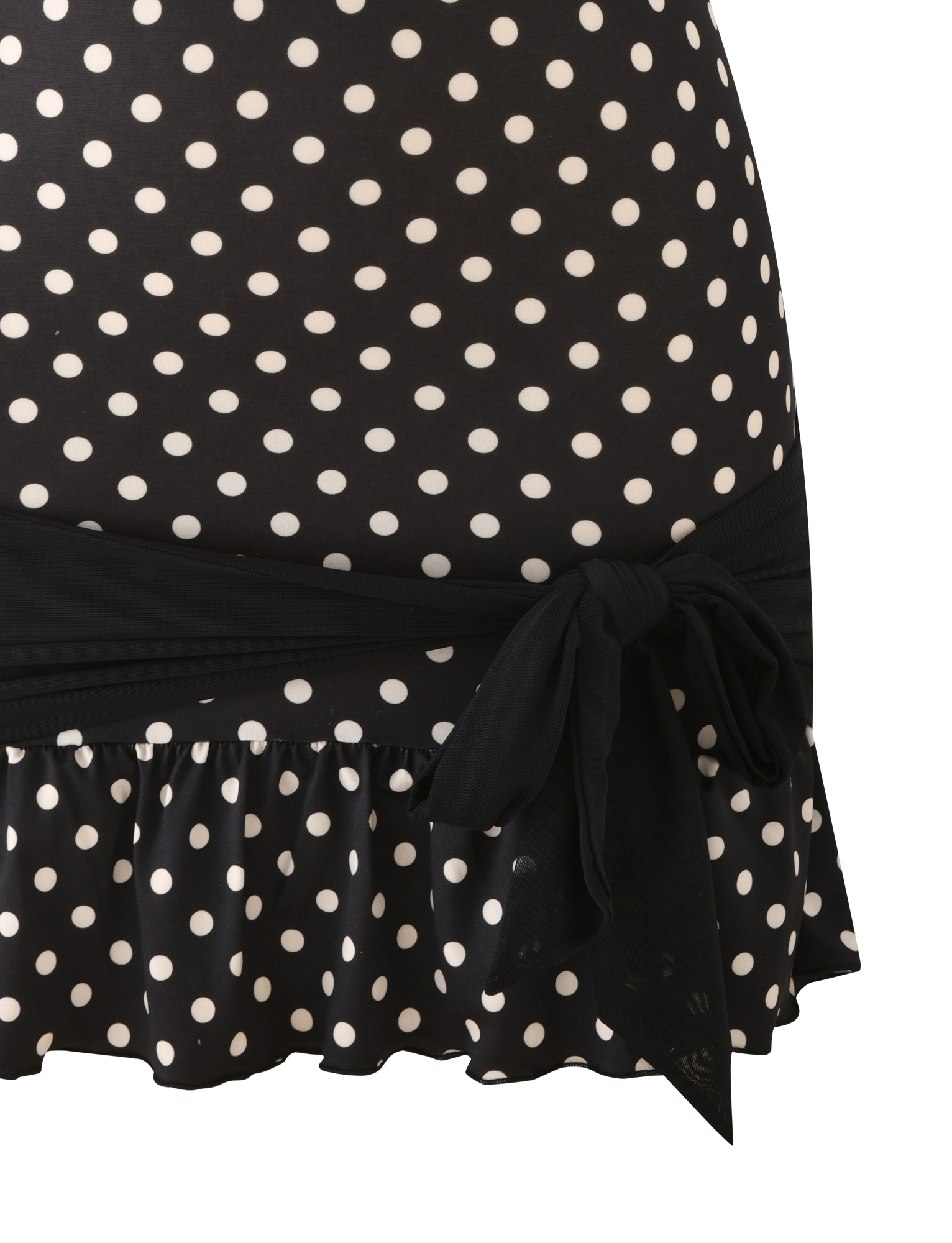 Black Polka Dot