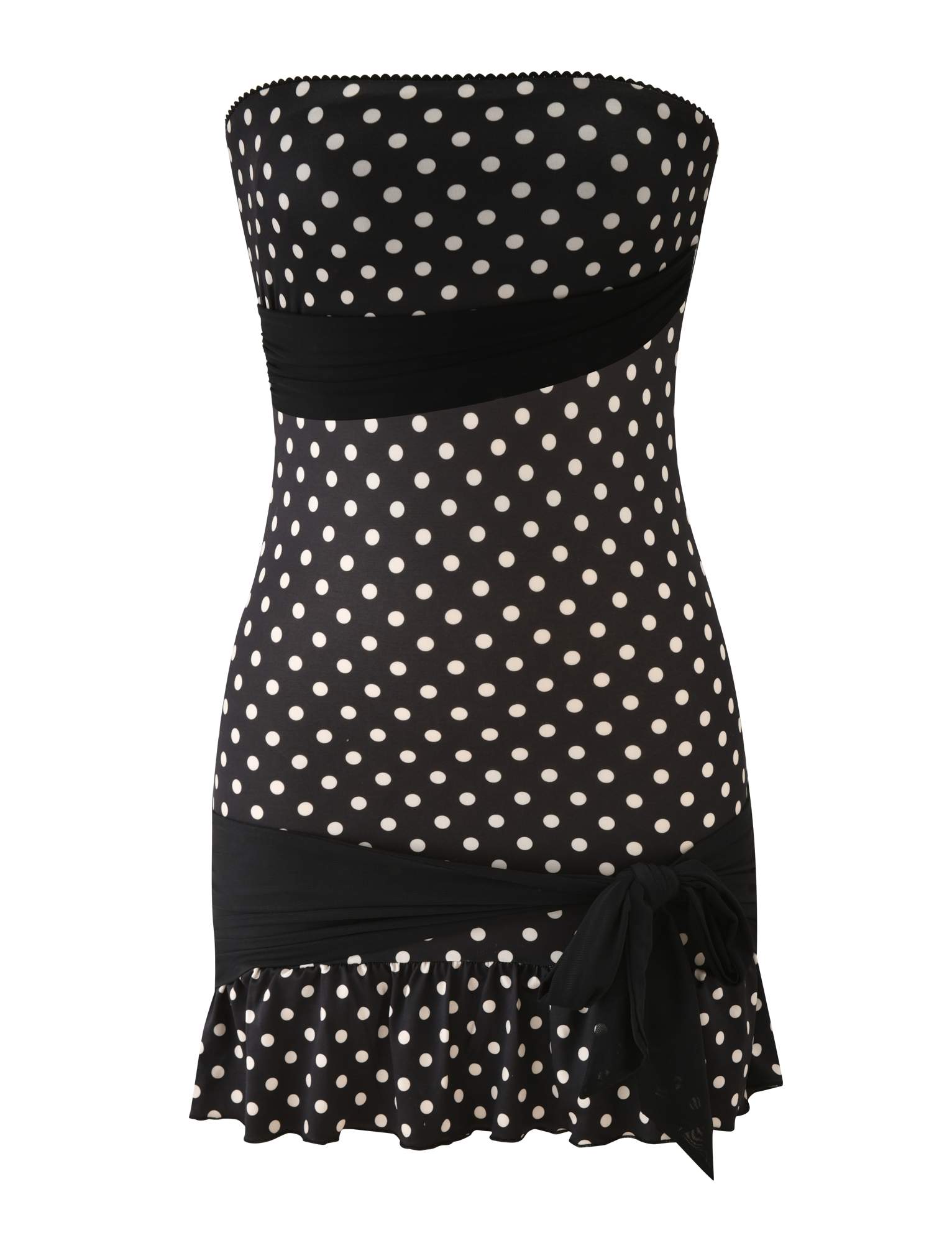 Black Polka Dot