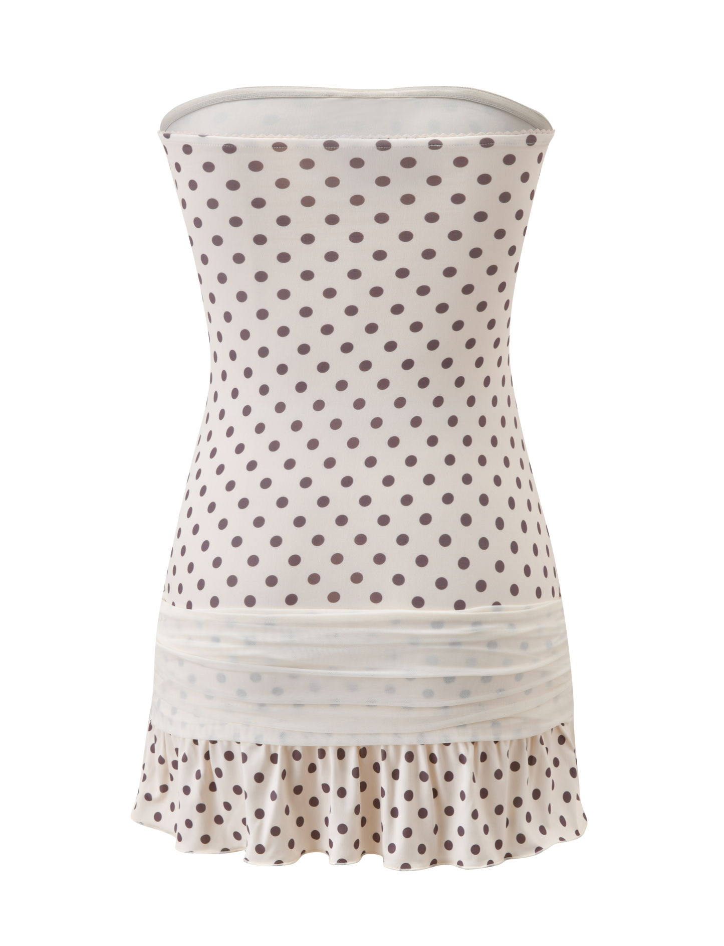 White Polka Dot