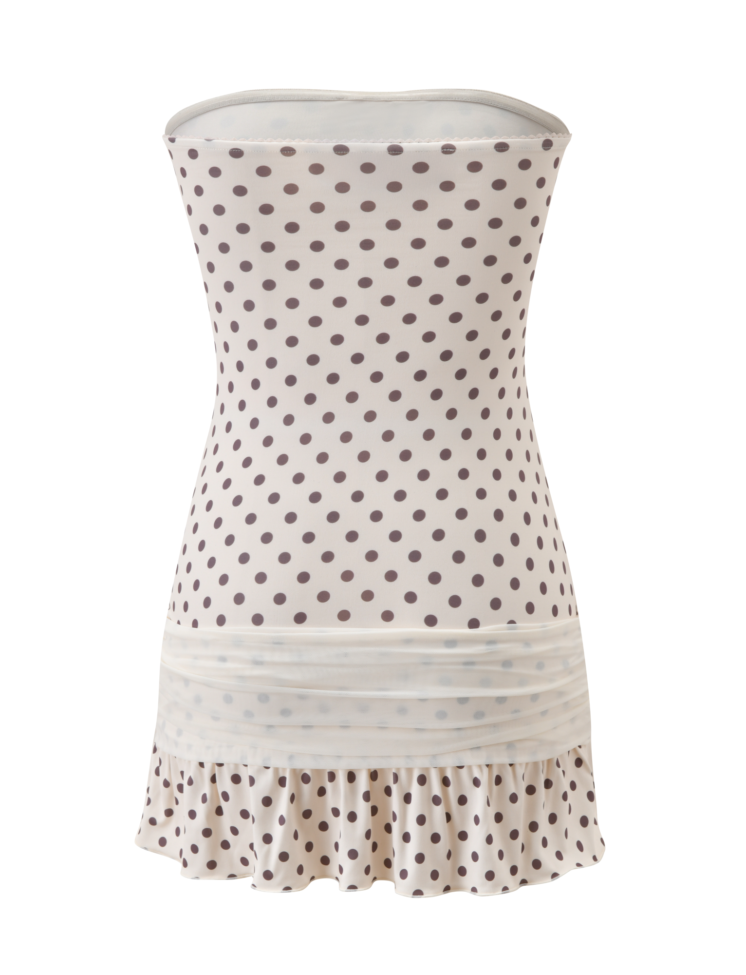 White Polka Dot