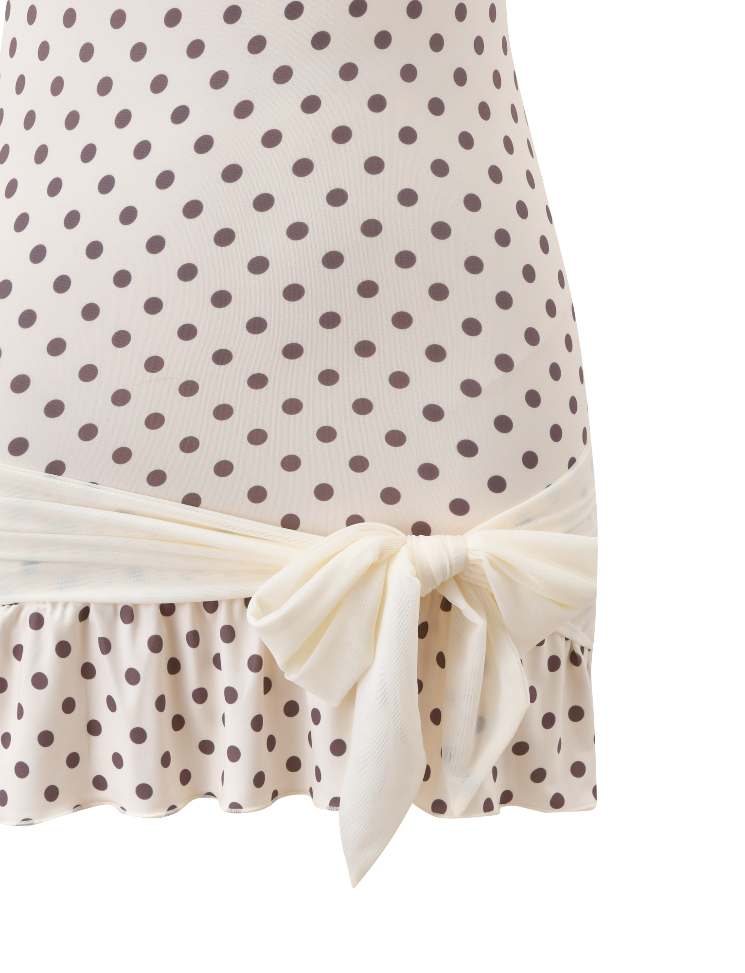White Polka Dot