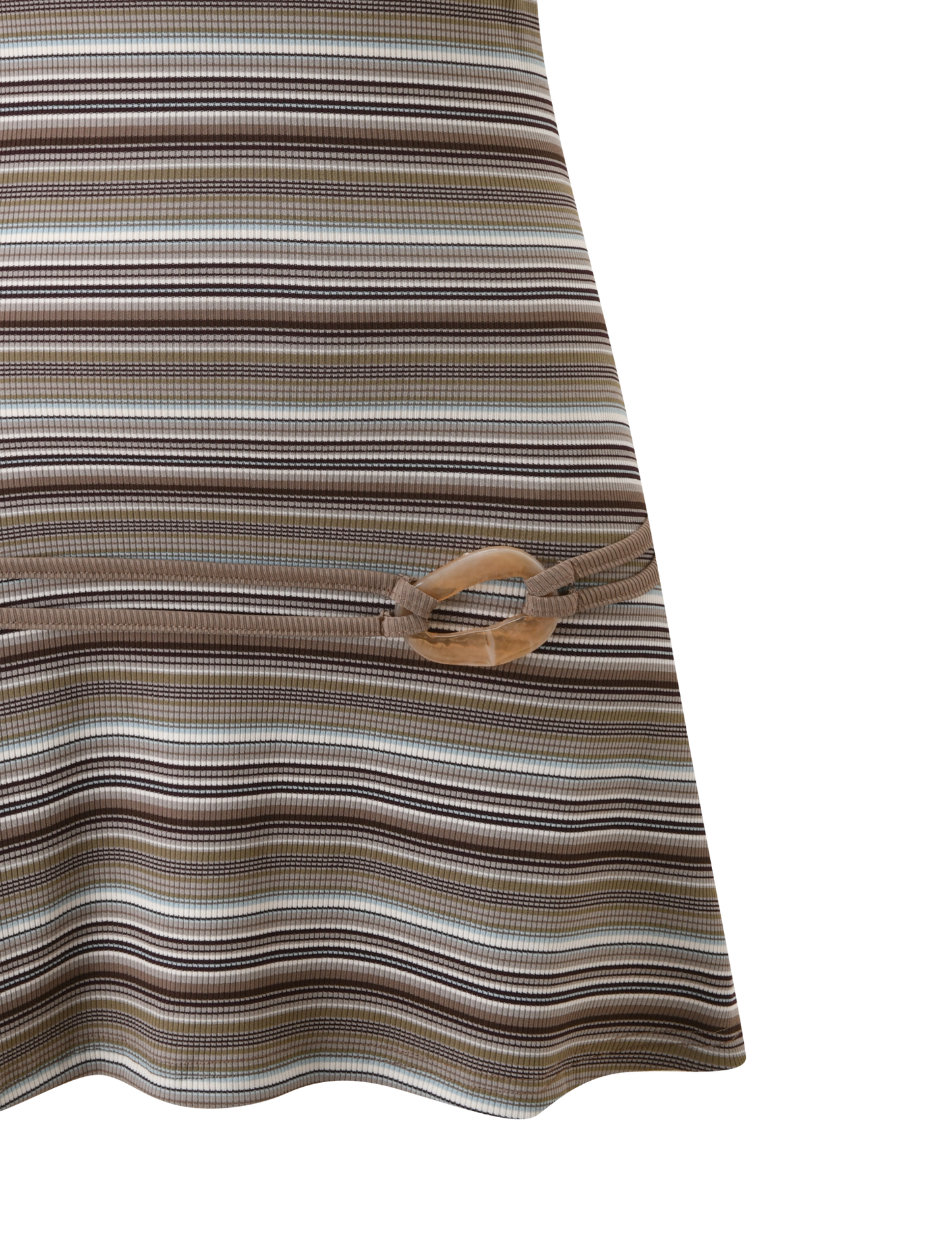 Ribbed Knit Mini Dress Effortless Texture for Sun-Drenched Days