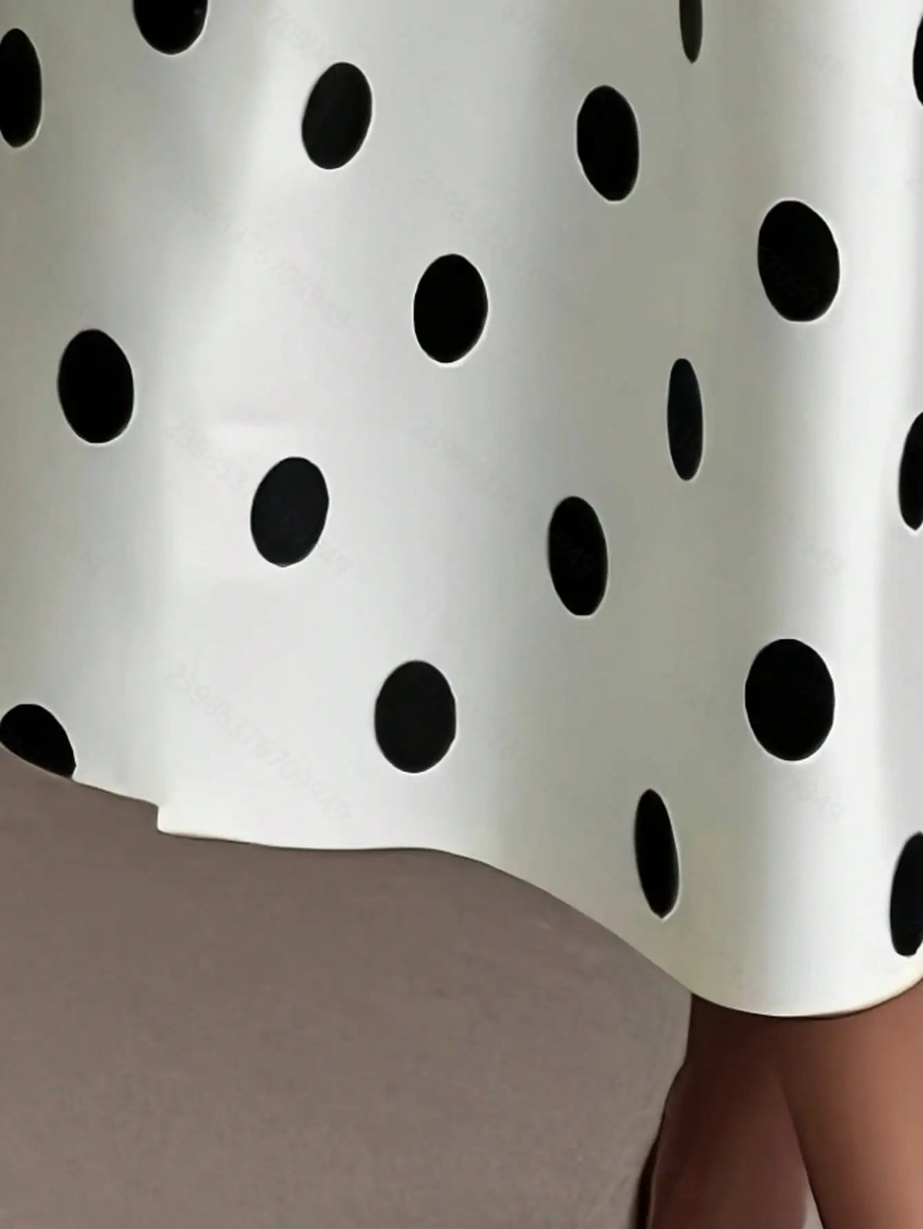 Women's Lightweight Polka Dot Wrap Dress | Elegant V-Neck Sleeveless Summer Dress