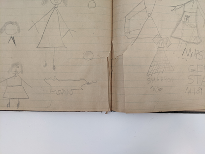 1920s Child's Notebook