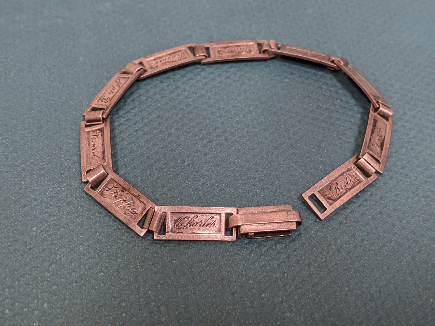 RESERVED | Silver Bob O Link Friendship Bracelet